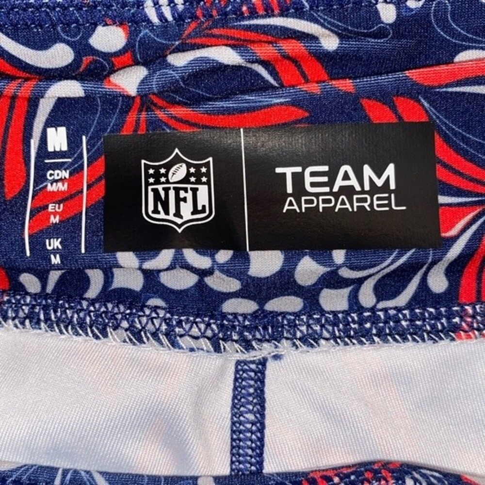 NFL NEW ENGLAND PATRIOTS Women’s Blue Red Leggings - Picture 5 of 5